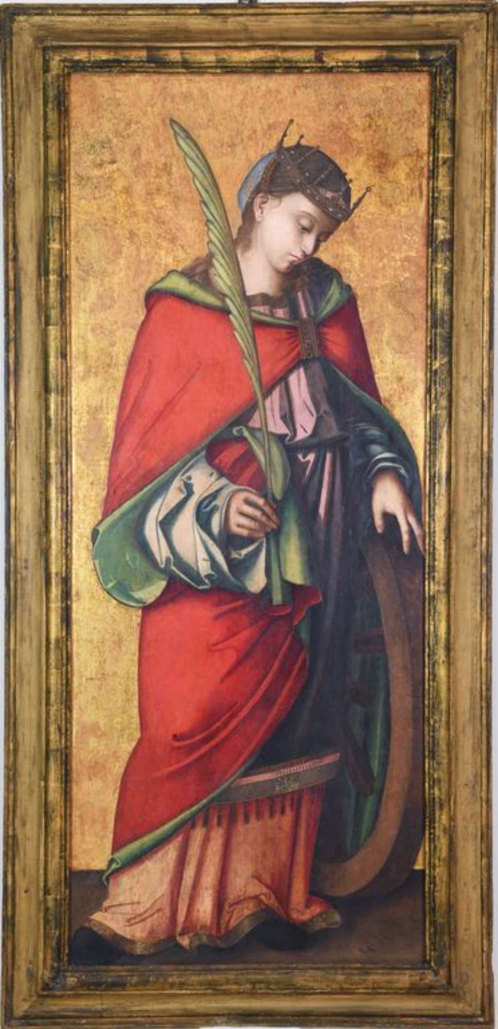 Santa Caterina una volta ultimato l'intervento di restauro - ph.: ETRA S.N.C.